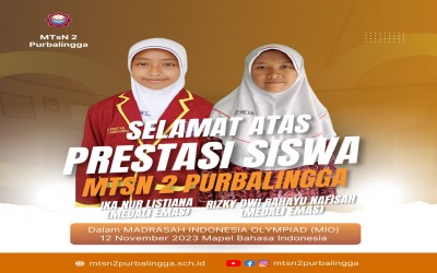 Madrasah Indonesia Olympiad, MTs N 2 Purbalingga borong medali